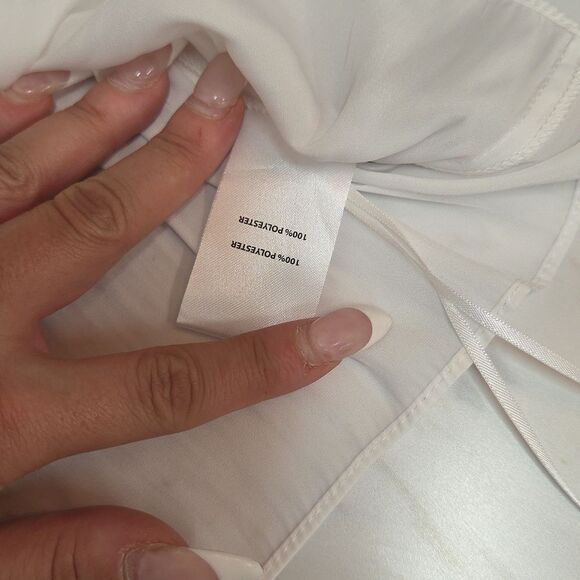 Ramy Brook White Halter Blouse - Picture 4 of 7